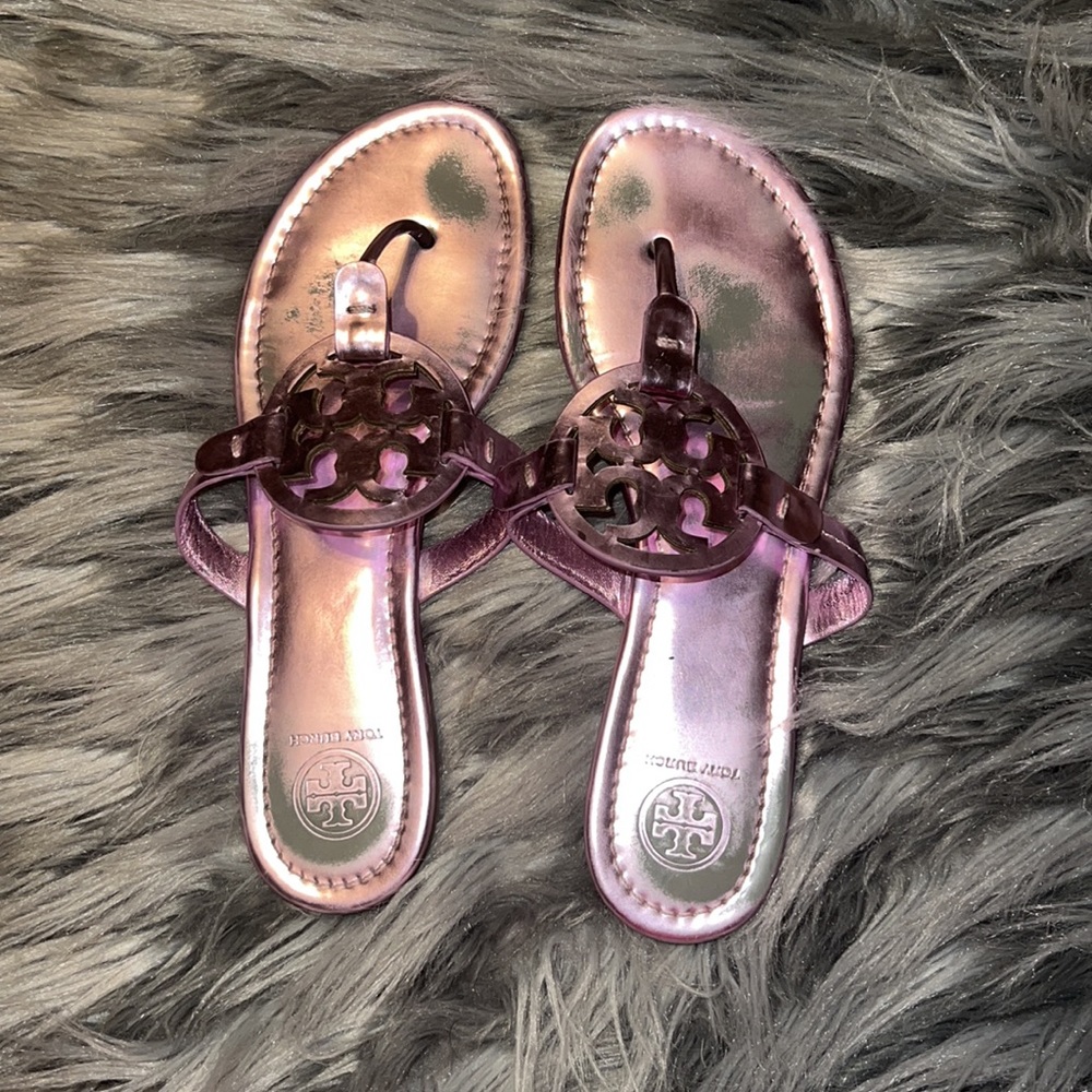 Lilac Tory Burch sandals size 8